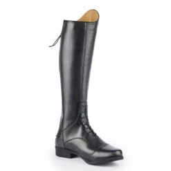 Shires Moretta Women's Gianna Leather Field Boots - Black -Tackof The Day Shop 1007491 800 800