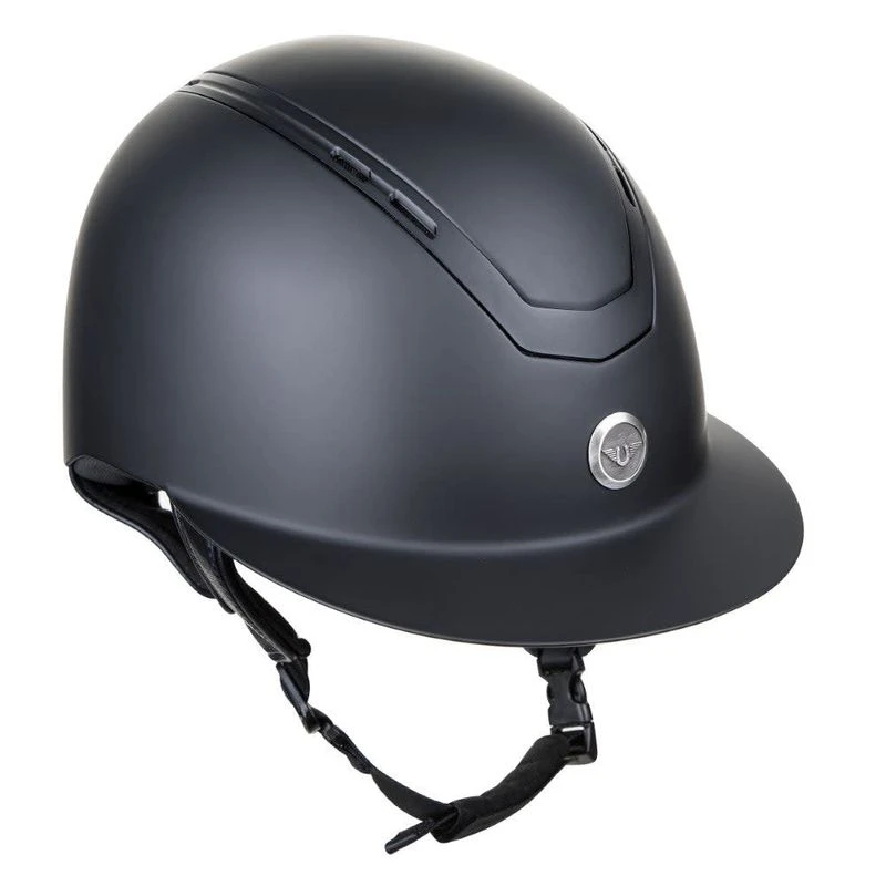 TuffRider Guardian Matte Wide Brim Helmet - Black 1 TuffRider Guardian Matte Wide Brim Helmet - Black