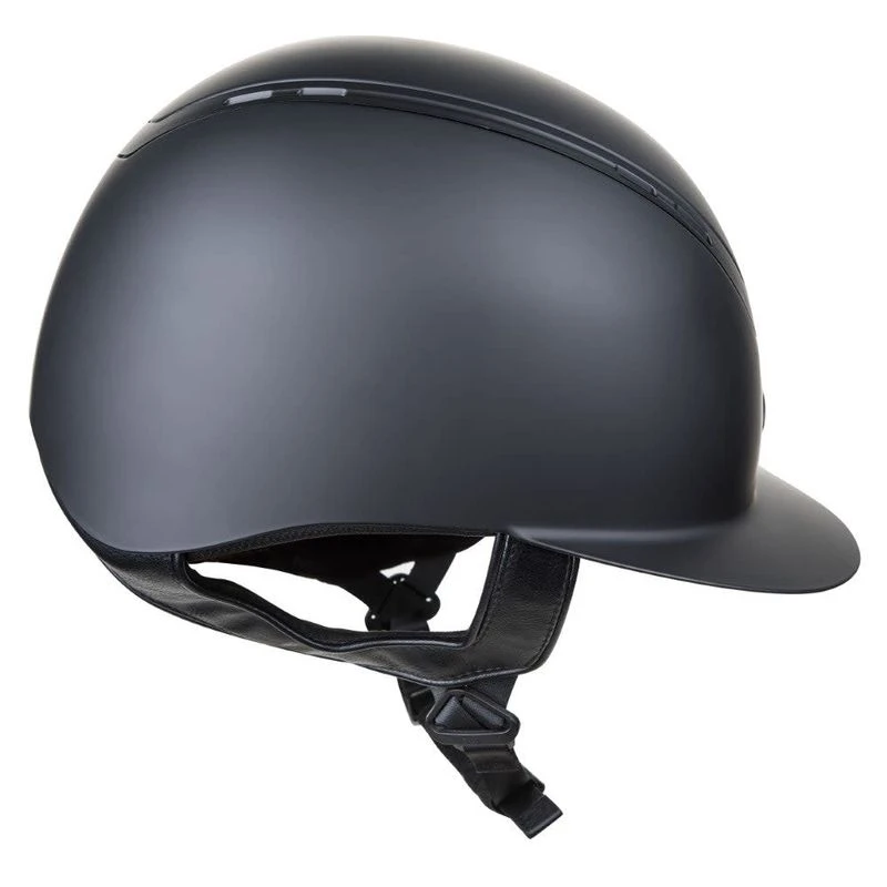 TuffRider Guardian Matte Wide Brim Helmet - Black 4 TuffRider Guardian Matte Wide Brim Helmet - Black - Image 4