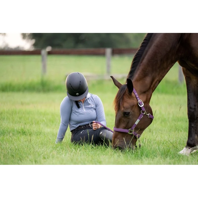 TuffRider Guardian Matte Wide Brim Helmet - Black 7 TuffRider Guardian Matte Wide Brim Helmet - Black - Image 7