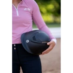 TuffRider Ventek Air Riding Helmet - Black/Rose Gold -Tackof The Day Shop 1025319 800 800