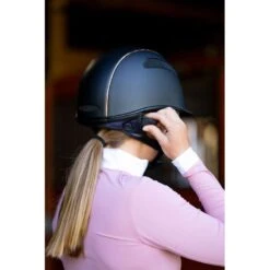 TuffRider Ventek Air Riding Helmet - Black/Rose Gold -Tackof The Day Shop 1025320 800 800