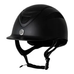 TuffRider Ventek Air Riding Helmet - Black/Black