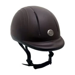 TuffRider Starter Basic Riding Helmet - Shiny Brown
