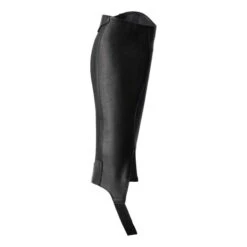 B Vertigo Chantilly Leather Half Chaps - Black Beauty