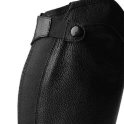B Vertigo Chantilly Leather Half Chaps - Black Beauty 7 B Vertigo Chantilly Leather Half Chaps - Black Beauty -Tackof The Day Shop 1033589 800 800