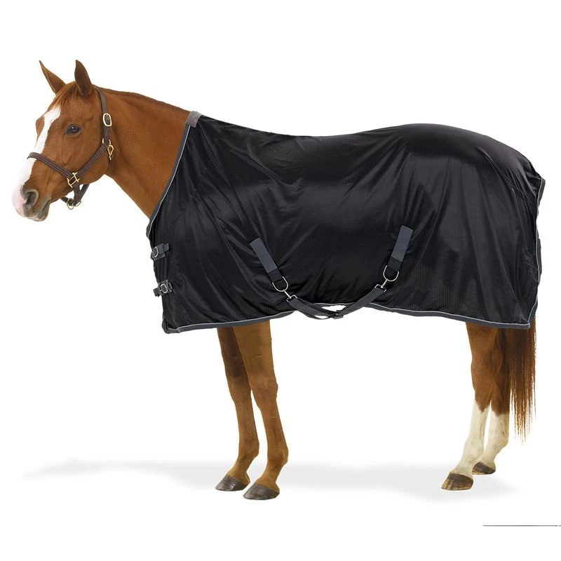 Centaur Athletic Stable Sheet - Black/Charcoal/Silver 1 Centaur Athletic Stable Sheet - Black/Charcoal/Silver