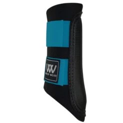Woof Wear Sport Brushing Boot - Black/Turquoise