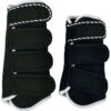 Catago Diamond Dressage Boot Set - Black/White