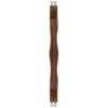 Silverleaf Fancy Chafeless Girth With Dual Elastic Ends - Golden Oak
