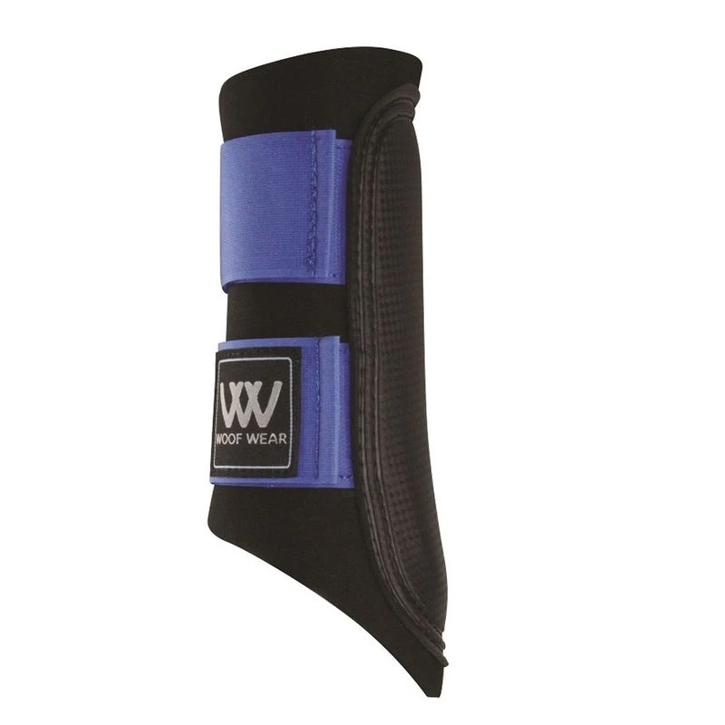 Woof Wear Sport Brushing Boot - Black/Electric Blue 2 Woof Wear Sport Brushing Boot - Black/Electric Blue - Image 2