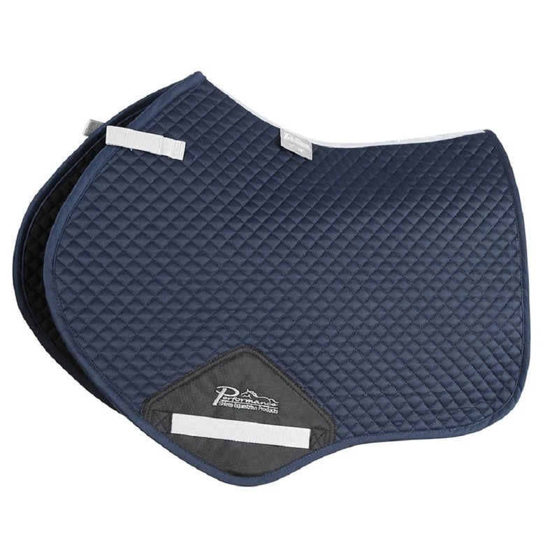 Shires ARMA Performance Jump Saddle Pad - Navy 1 Shires ARMA Performance Jump Saddle Pad - Navy