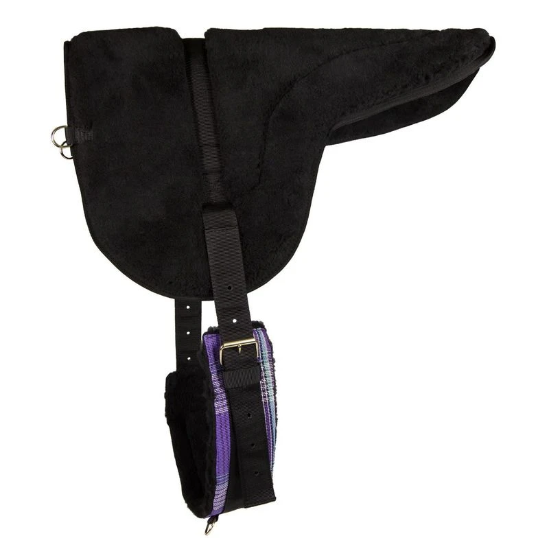 Kensington Fleece Bareback Pad - Lavender Mint 1 Kensington Fleece Bareback Pad - Lavender Mint