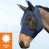 Weatherbeeta Stretch Bug Eye Saver W/Ears - Navy/Black