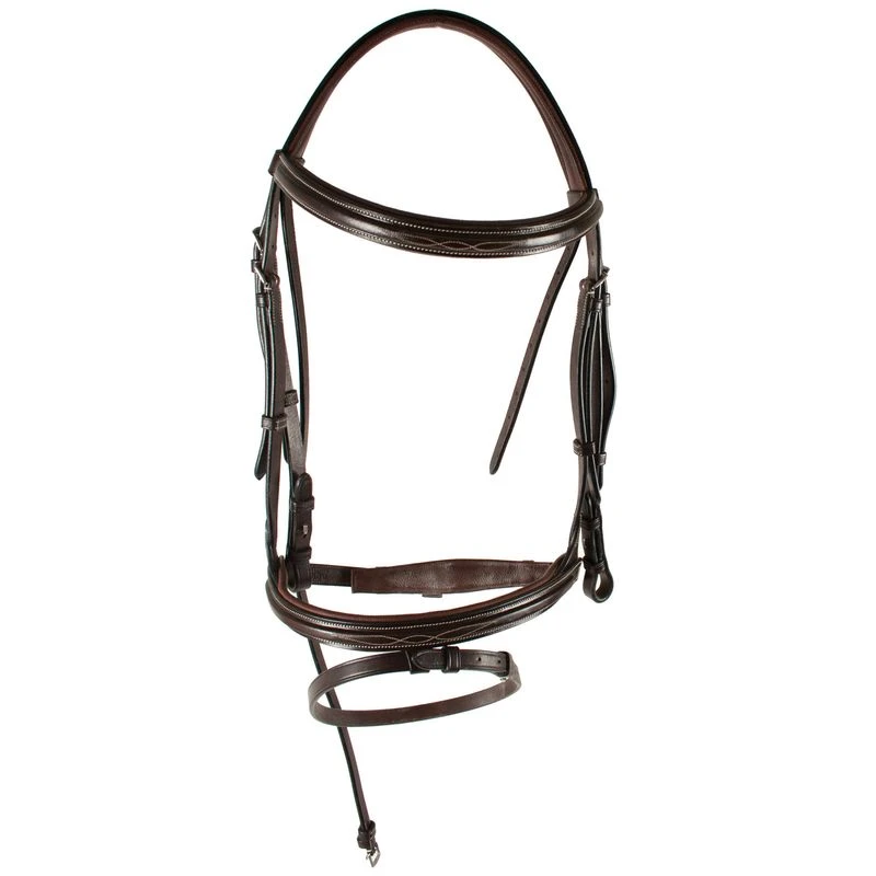 Amigo Deluxe Bridle - Brown 1 Amigo Deluxe Bridle - Brown