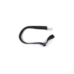 Equi-Essentials Leg Strap Push Snap W/Loop End - Black