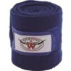 Western Rawhide Anti-Pilling Polo Wraps - Blue