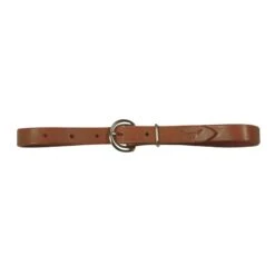 Western Rawhide 1" Leather Rig Strap - Tobacco