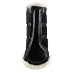 Horze Wilton Fleece Lined Brushing Boots - Black -Tackof The Day Shop 362020 800 800