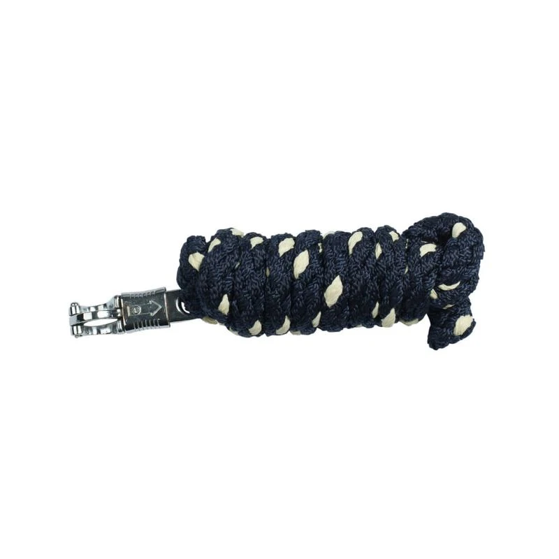 Horze Nice Lead Rope - Peacoat Dark Blue/Off White 1 Horze Nice Lead Rope - Peacoat Dark Blue/Off White