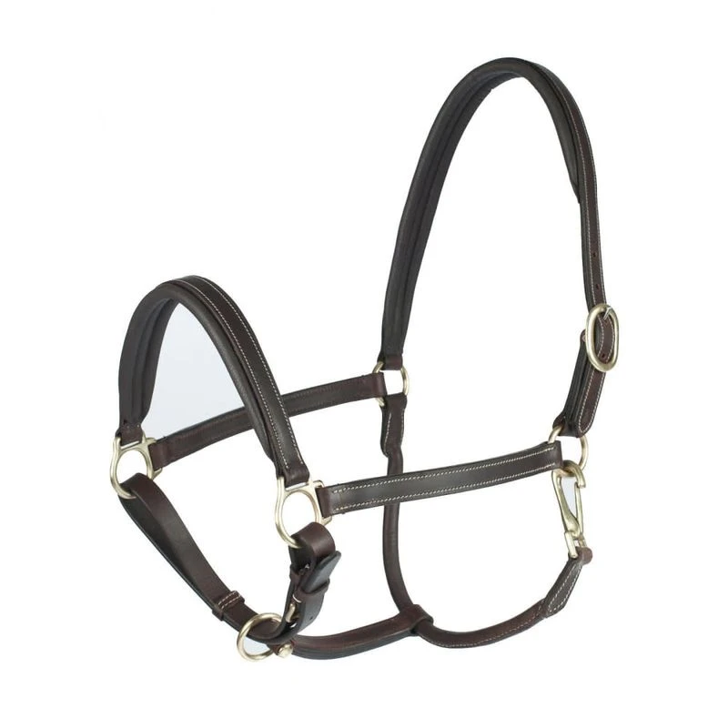 Horze Largo Halter - Dark Brown 1 Horze Largo Halter - Dark Brown