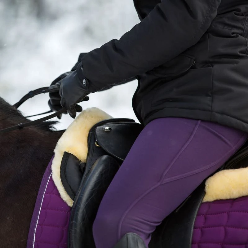 Horze Half Pad - Black 2 Horze Half Pad - Black - Image 2