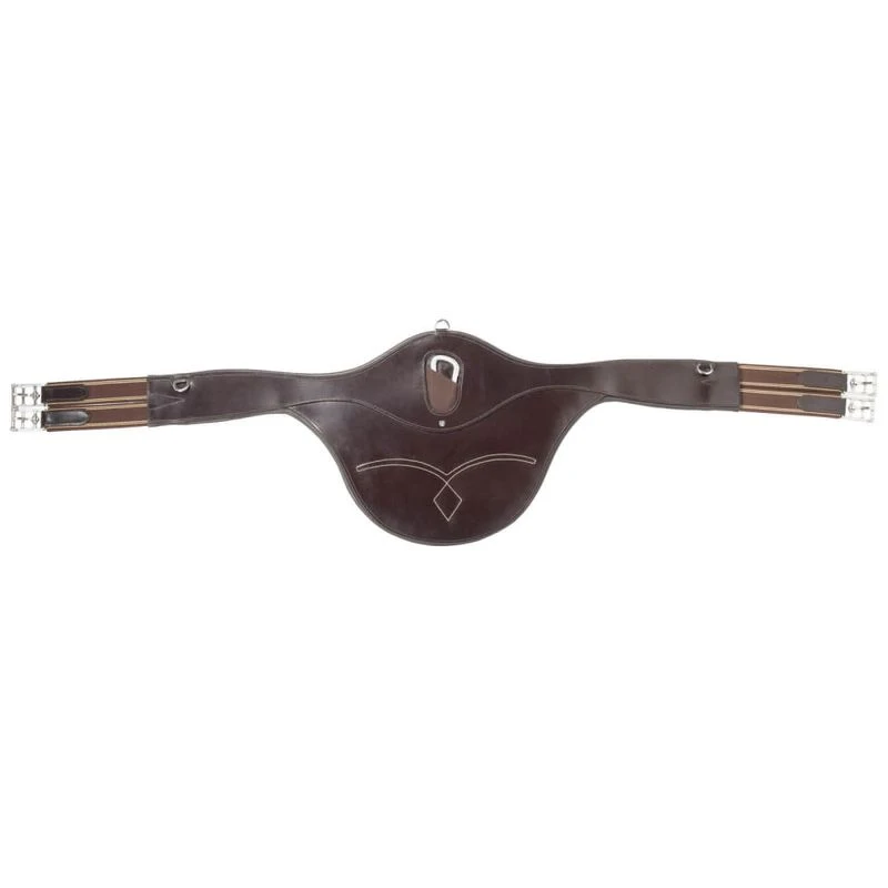 Horze Cavender Stud Girth - Brown 1 Horze Cavender Stud Girth - Brown