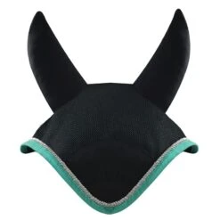 Woof Wear Ergonomic Ear Net - Black/Mint