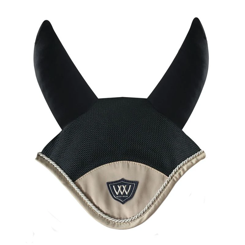 Woof Wear Vision Ergonomic Ear Net - Black/Champagne 1 Woof Wear Vision Ergonomic Ear Net - Black/Champagne