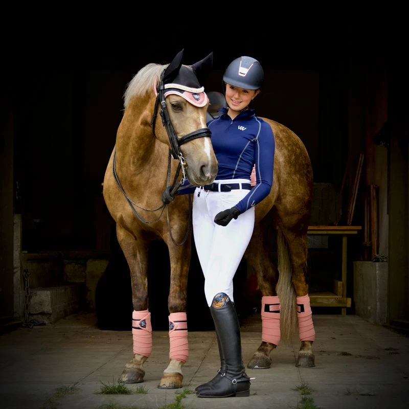 Woof Wear Vision Polo Wraps - Rose Gold 2 Woof Wear Vision Polo Wraps - Rose Gold - Image 2