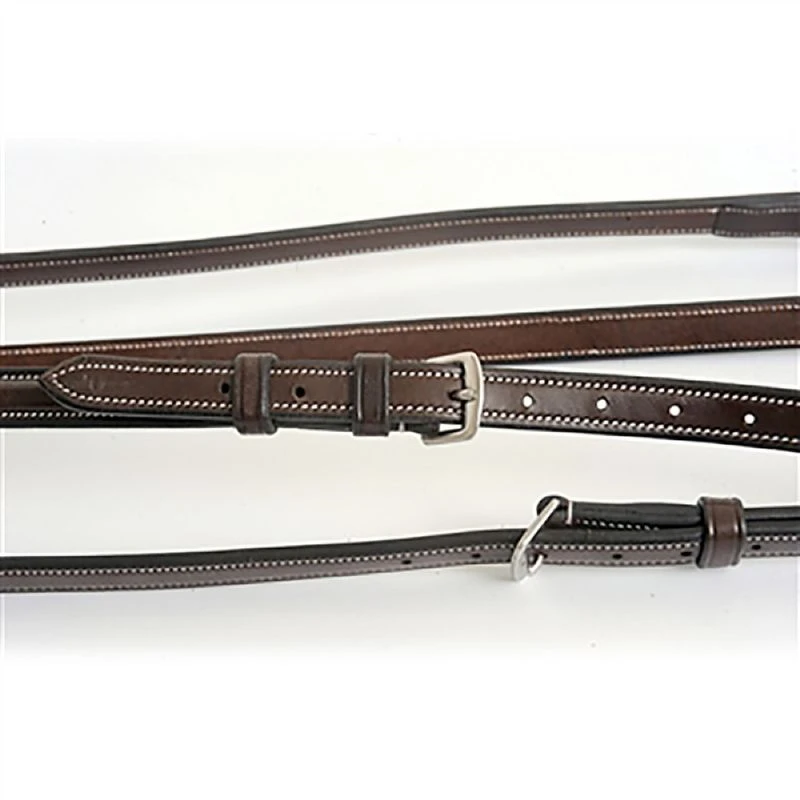 Nunn Finer Florona Standing Martingale - Havana/Zinc 2 Nunn Finer Florona Standing Martingale - Havana/Zinc - Image 2
