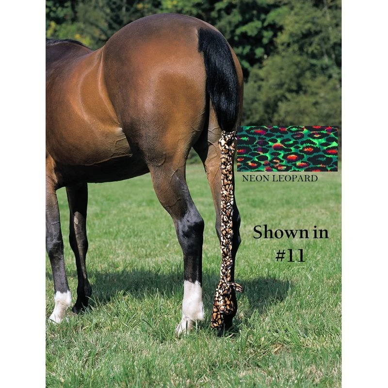 Jammies Three Piece Tail Wrap - Neon Leopard 1 Jammies Three Piece Tail Wrap - Neon Leopard