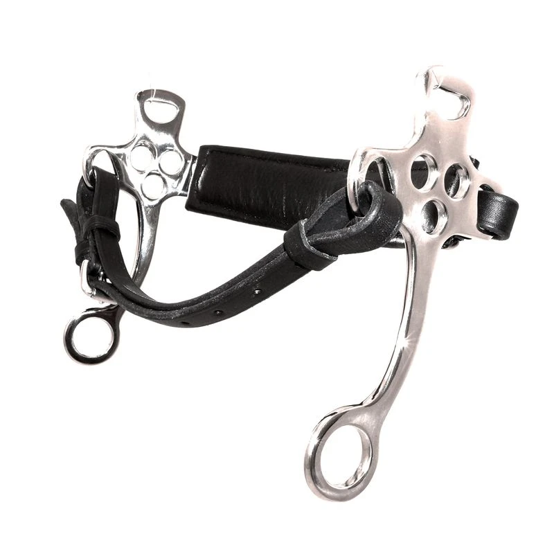 Nunn Finer Stealth Hackamore - Black 1 Nunn Finer Stealth Hackamore - Black