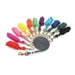 Shires Topaz 8ft Lead Rope - Raspberry