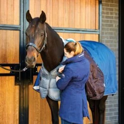 Weatherbeeta Comfitec Premier Free II Standard Neck Lite - Dark Blue/Grey/White -Tackof The Day Shop 413584 800 800