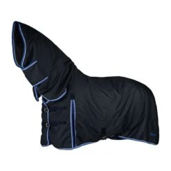 Horze Glasgow Medium Weight Combo Turnout Blanket 150g - Dark Blue -Tackof The Day Shop 417072 800 800