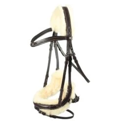 Horze Rome Snaffle Bridle - Dark Brown