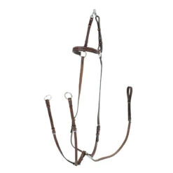 Horze Adjustable Hunting Breastplate - Tan