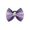 Horze Metallic Mane Bows - Purple