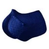 Roma Mini Quilt Shaped Saddle Pad - Navy