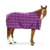 Equi-Essentials Pony EZE-Care Stable Sheet - Purple Plaid