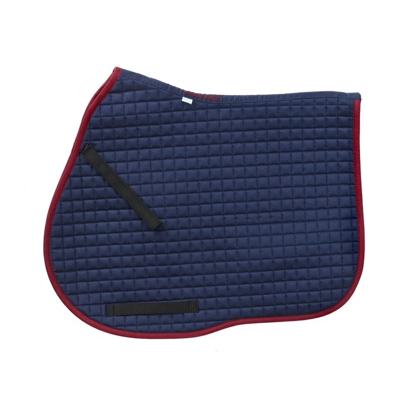 Ovation Coolmax Jumper Pad - Navy/Burgundy 1 Ovation Coolmax Jumper Pad - Navy/Burgundy