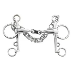 Centaur French Link Pelham - Stainless Steel