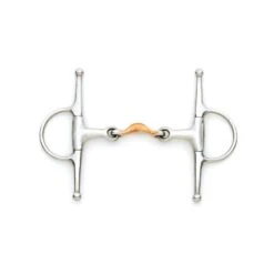 Centaur Quarter Moon Link Eggbutt Full Cheek - Stainless Steel