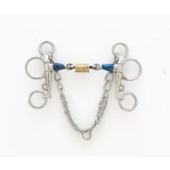 Centaur Double Jointed Disk Tom Thumb Pelham - Stainless Steel