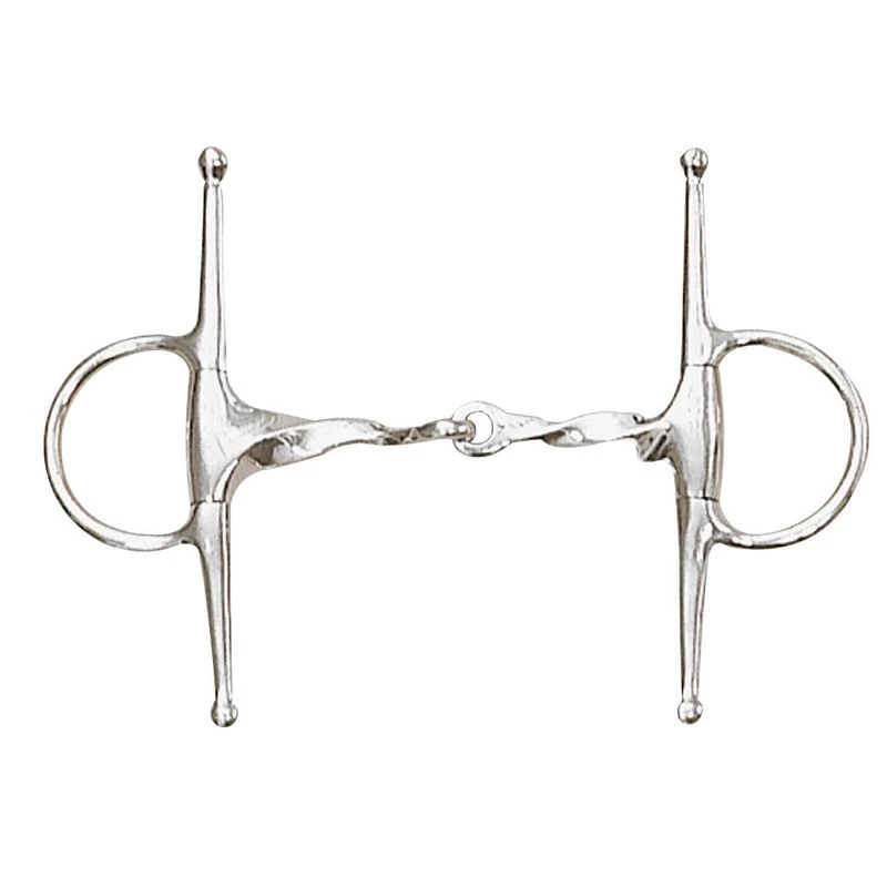 Centaur Slow Twist Eggbutt Full Cheek - Stainless Steel 1 Centaur Slow Twist Eggbutt Full Cheek - Stainless Steel