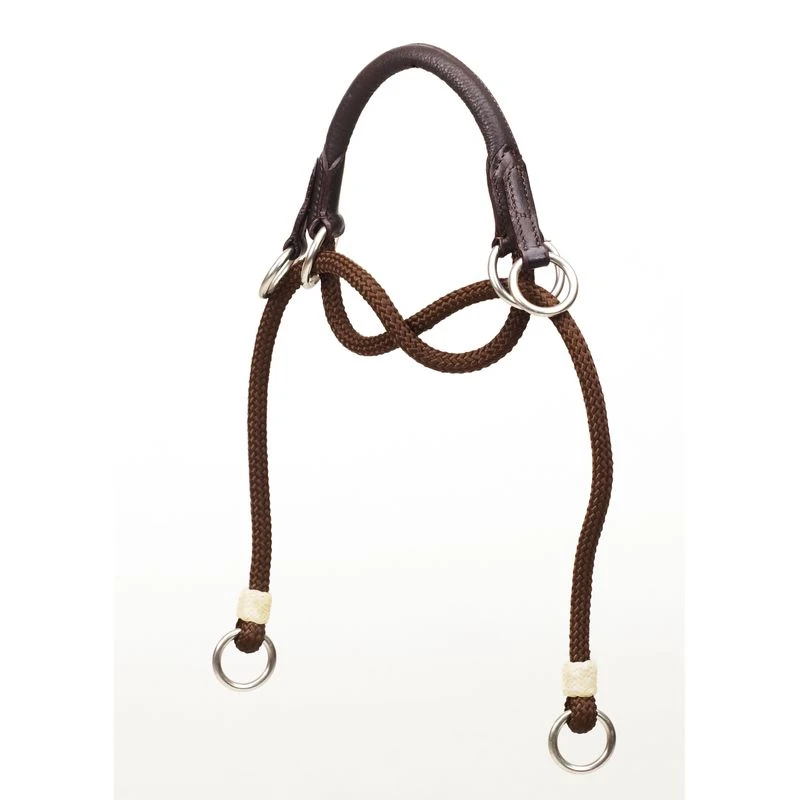 Camelot Bitless Noseband - Brown 1 Camelot Bitless Noseband - Brown