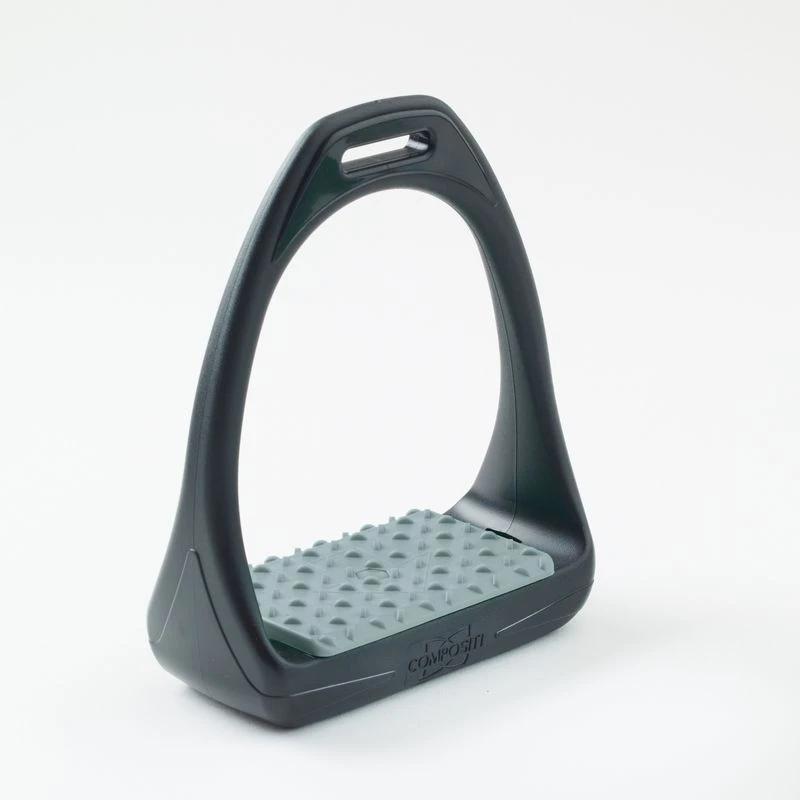 Compositi Reflex 3D Wide Track Stirrups - Silver Grey 1 Compositi Reflex 3D Wide Track Stirrups - Silver Grey