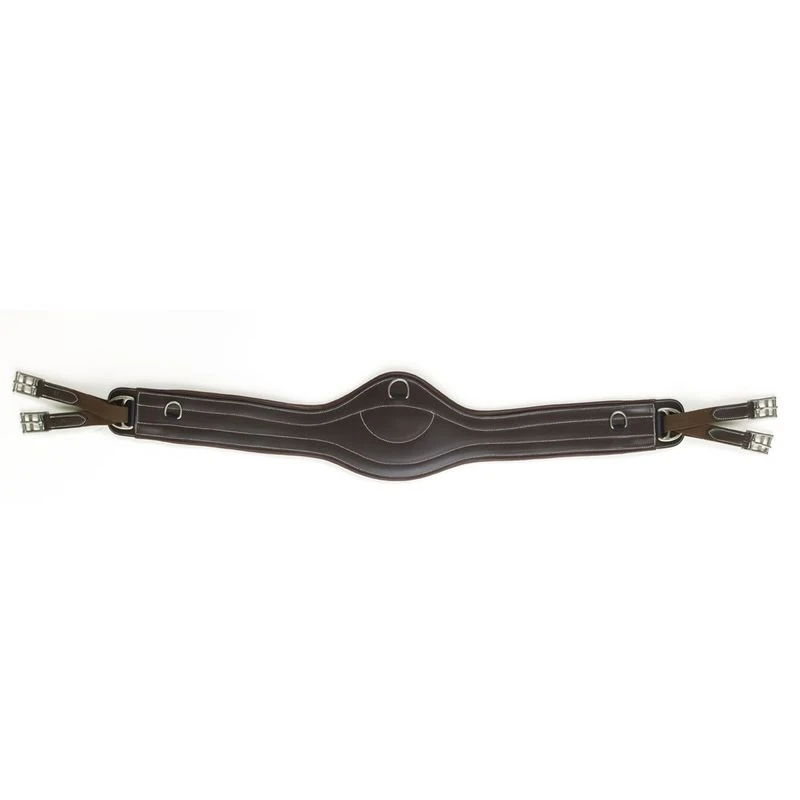 Ovation Humane Overlay Girth - Dark Brown 1 Ovation Humane Overlay Girth - Dark Brown