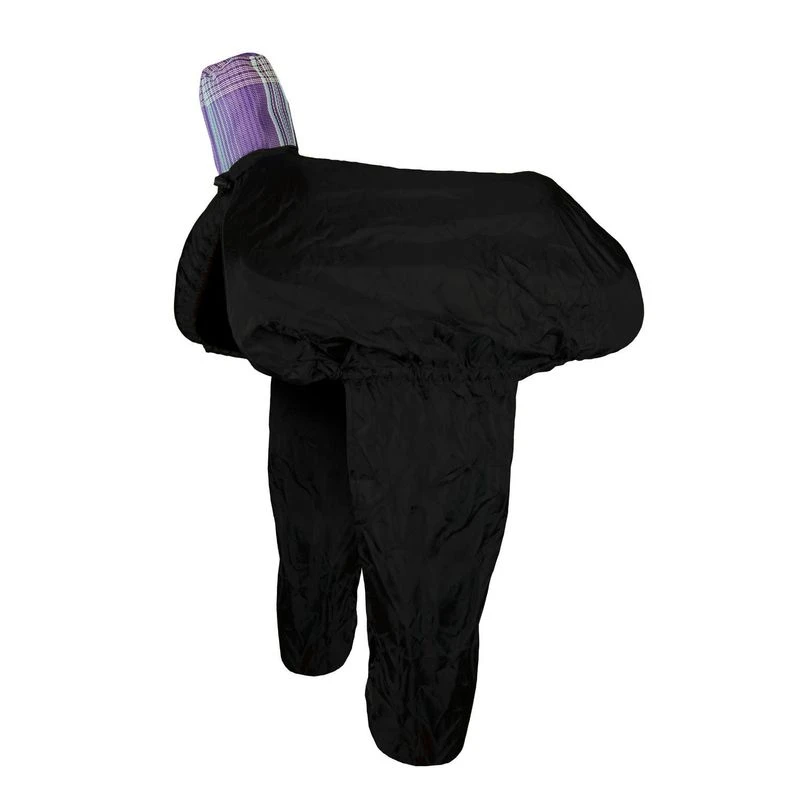 Kensington Nylon Western Saddle Cover - Lavender Mint 1 Kensington Nylon Western Saddle Cover - Lavender Mint